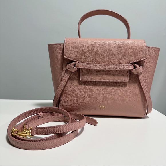 CELINE - Nano Belt Bag (Vintage Pink) - Picture 2 of 9